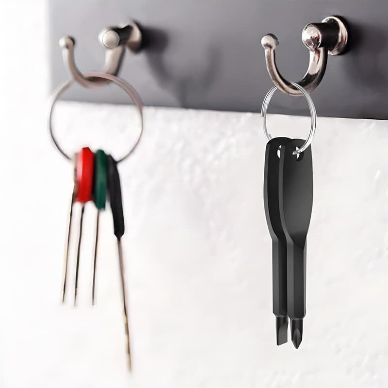 Personalized Pocket Screwdriver Keychain for Father's Day
