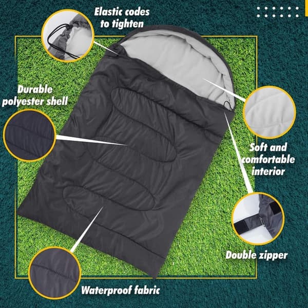 Portable Waterproof Dog Sleeping Bag for Camping and Hiking