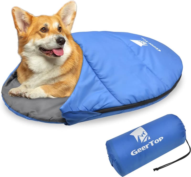 Portable Dog Sleeping Bag - Washable & Durable Pet Bed