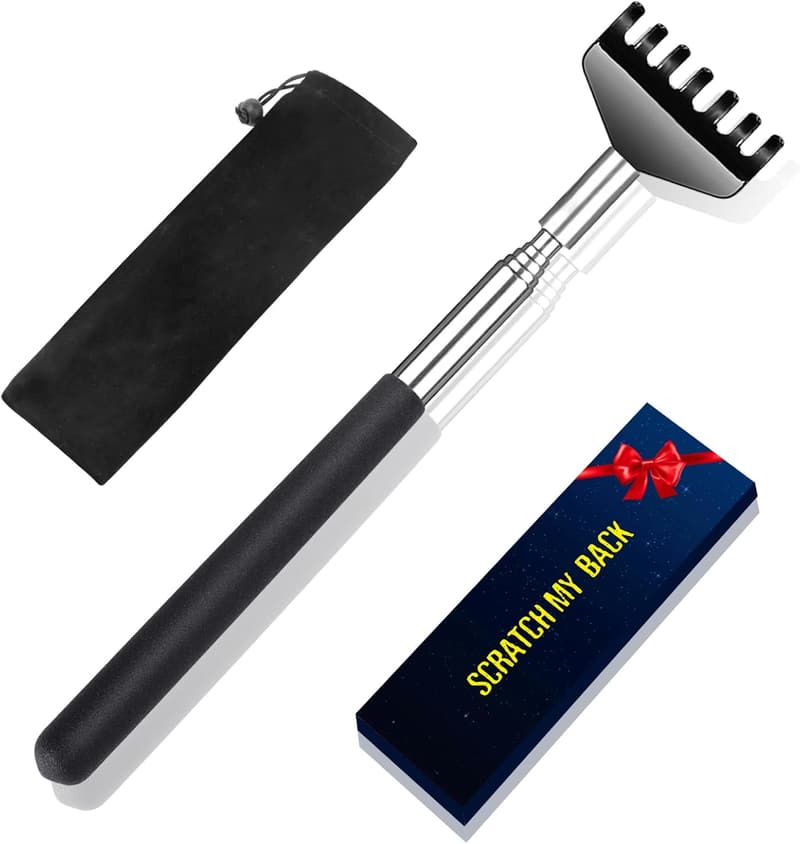 Portable Stainless Steel Back Scratcher - Gift-ready for Anyone