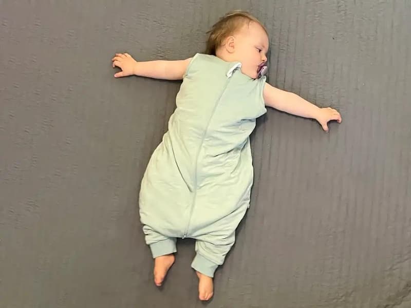 Supersoft Bamboo Toddler Sleep Sack with Feet (1.0 TOG)