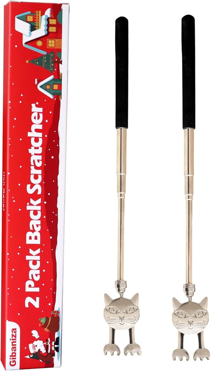 Christmas Gift: 2-Pack Telescoping Back Scratchers for Adults