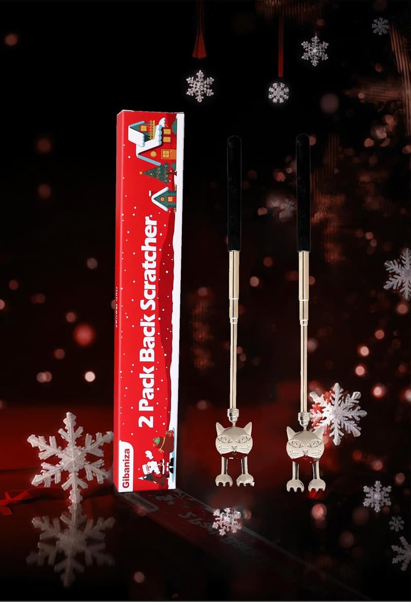 Christmas Gift: 2-Pack Telescoping Back Scratchers for Adults