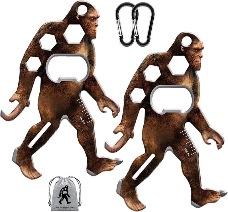 Sasquatch Multi-Tool Carabiners - Stainless Steel Outdoor Gear
