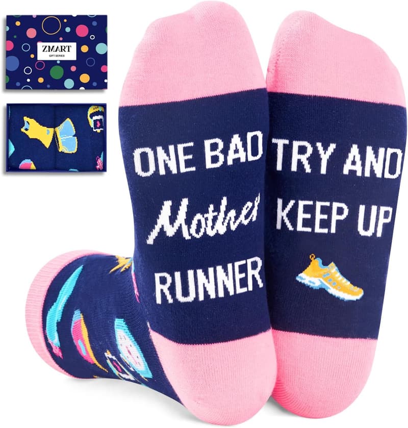 Funny Gym Socks for Men and Women - Weed & Yoga Themes