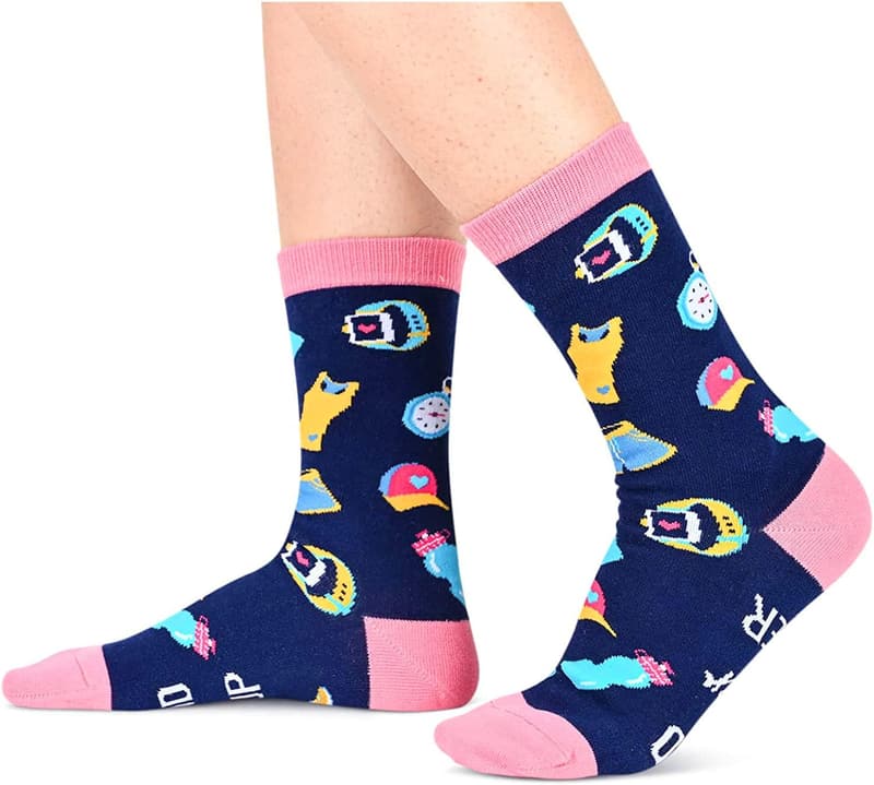 Funny Gym Socks for Men and Women - Weed & Yoga Themes