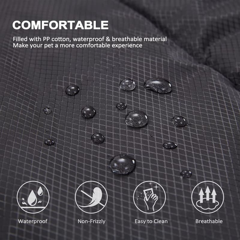 Extra Large Waterproof Dog Bed for Camping & Travel