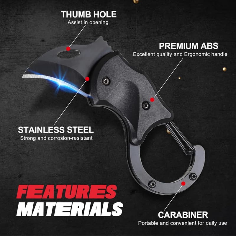 Christmas Pocket Knife for Men - EDC Gadget & Stocking Stuffer
