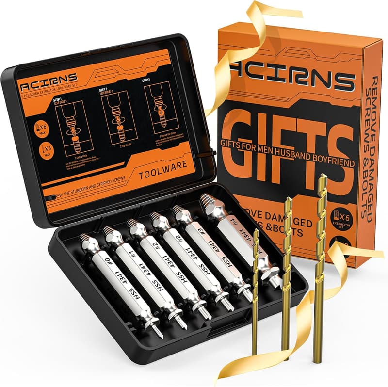 Father's Day 9-Piece Screw Extractor Set for Men