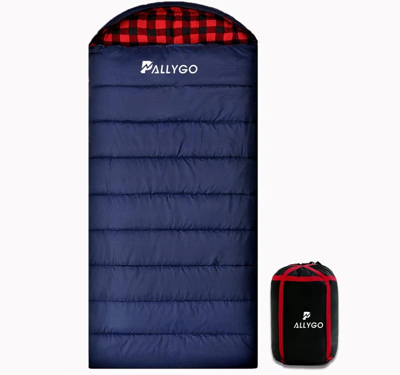 Zero Degree Cotton Flannel Sleeping Bag for Adults