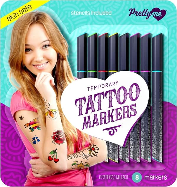 Henna Tattoo Marker Set - Trendy Gift for Teens 12+