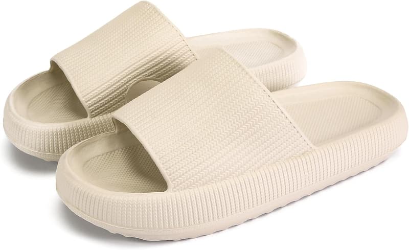 Ultimate Comfort Cloud Slippers for Women & Men, Non-Slip Indoor Slides