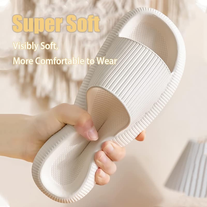 Ultimate Comfort Cloud Slippers for Women & Men, Non-Slip Indoor Slides