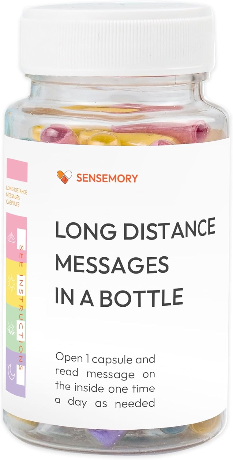 Long Distance Relationship Love Capsules – 50+ Messages in a Bottle