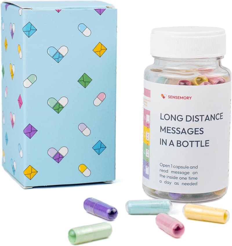 Long Distance Relationship Love Capsules – 50+ Messages in a Bottle