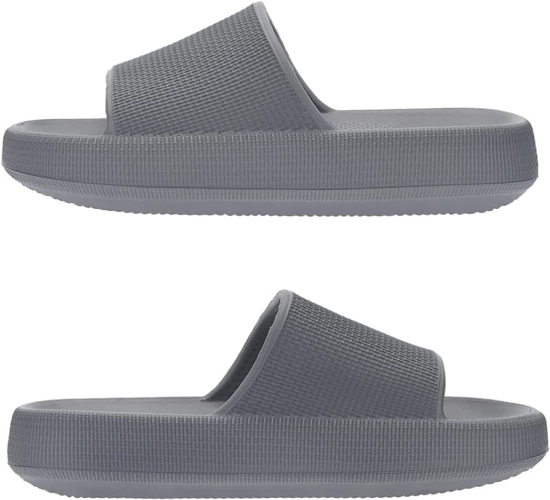 Ultra Cushion Non-Slip Shower Slides for Women and Men