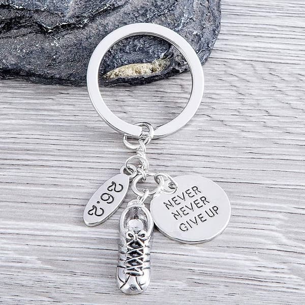 Marathon Keychain for Runners - 