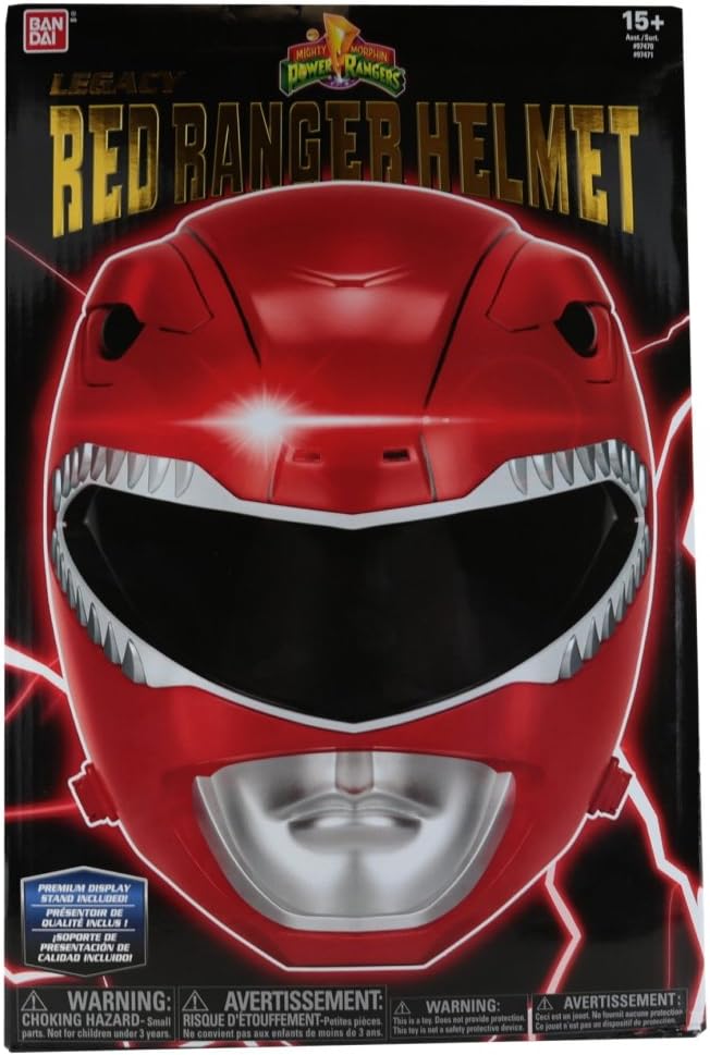 Mighty Morphin Red Ranger Legacy Helmet