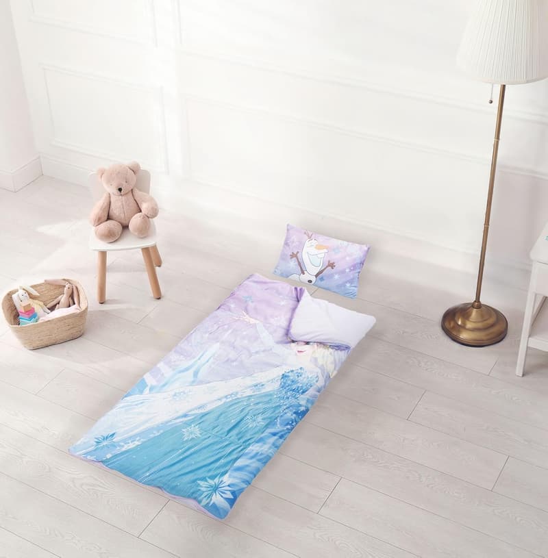 Disney Frozen Let It Go 3-Piece Sleepover Set - Cozy Slumber Bag