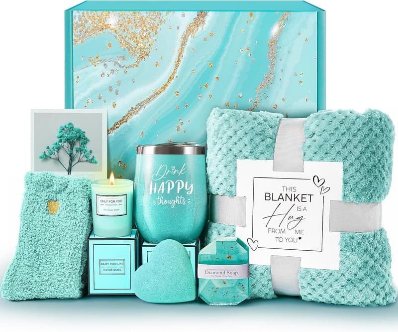 Gardenia Spa Gift Basket - Self Care Package for Her