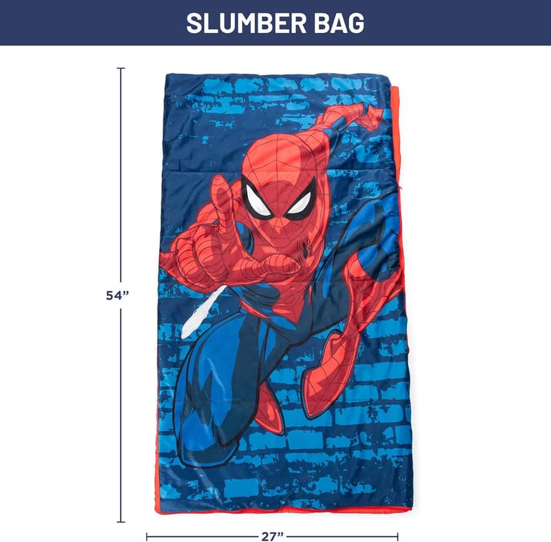 Spiderman Plush Sleepover Set - 3 Pieces