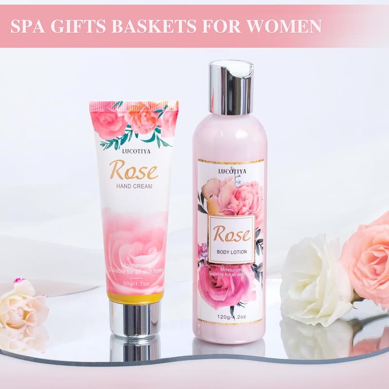 Birthday Gift Basket for Women - Unique Spa Self-Care Set
