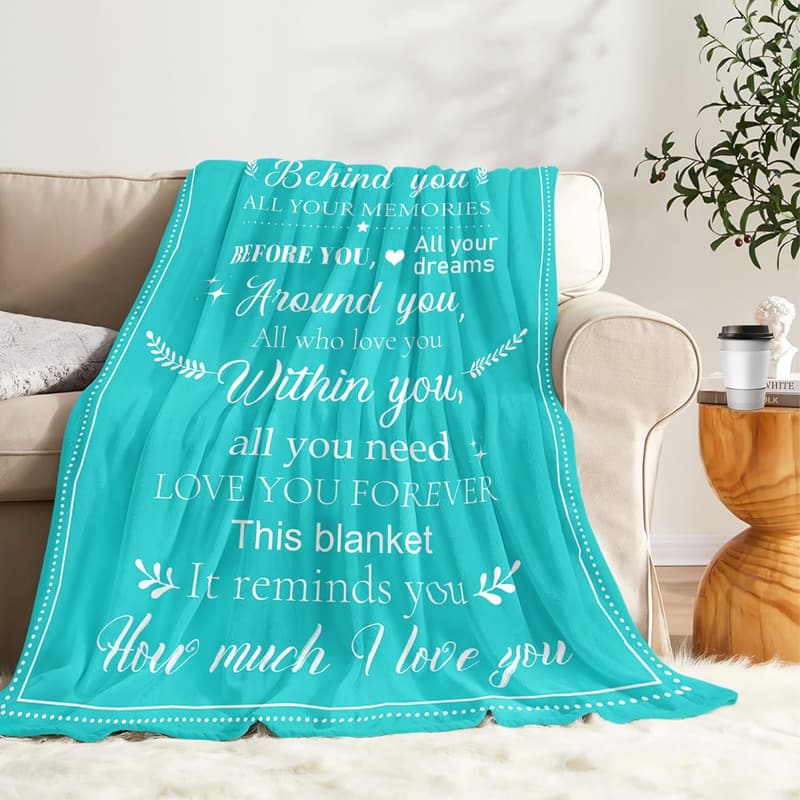 Women's Birthday Blanket - Unique Gift for Mom, Daughter, or Sister