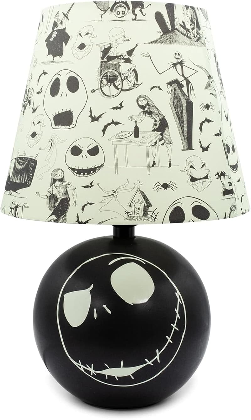 Jack Skellington LED Table Lamp - Halloween Home Decor