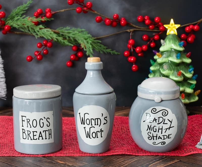 Disney Nightmare Before Christmas Sally 3-Piece Ceramic Storage Set