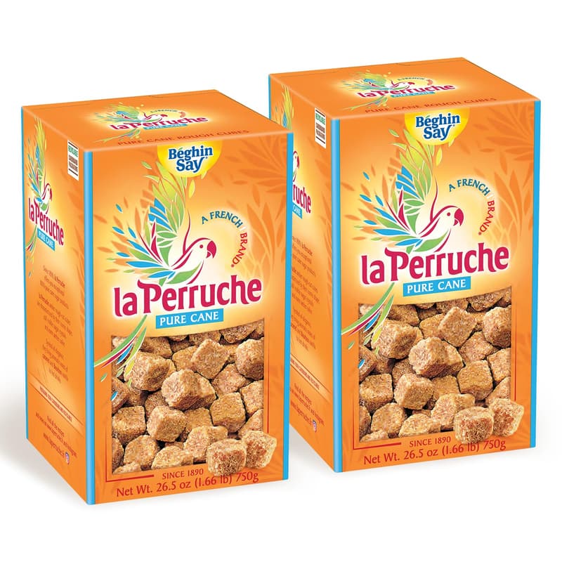 Brown Sugar Cubes for Coffee - Pack of 2 (750g/1.65lb)