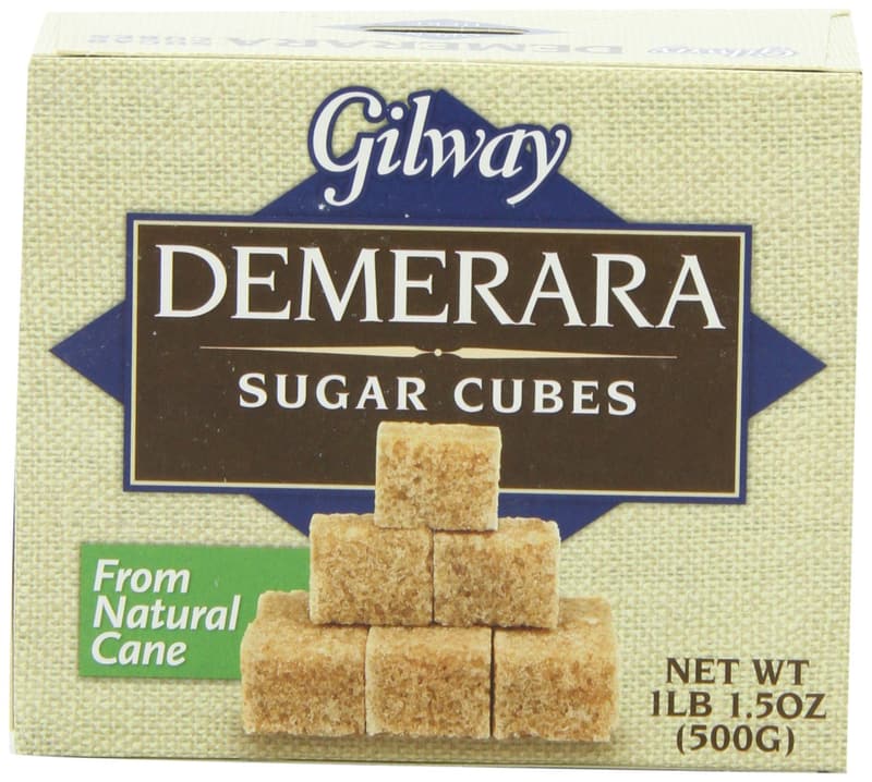 Demerara Sugar Cubes, 1.1 lb Pack of 10