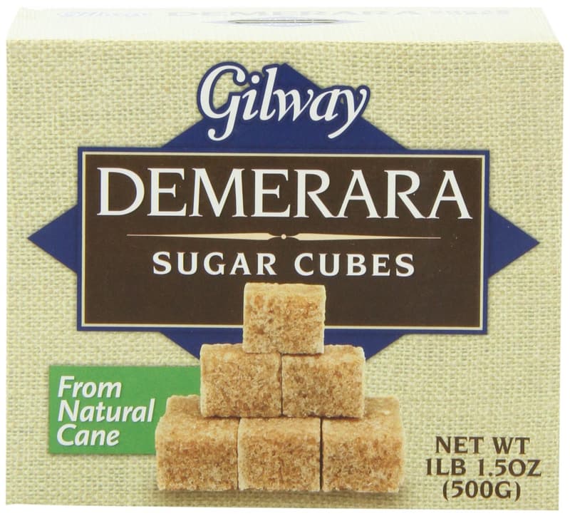 Demerara Sugar Cubes, 1.1 lb Pack of 10