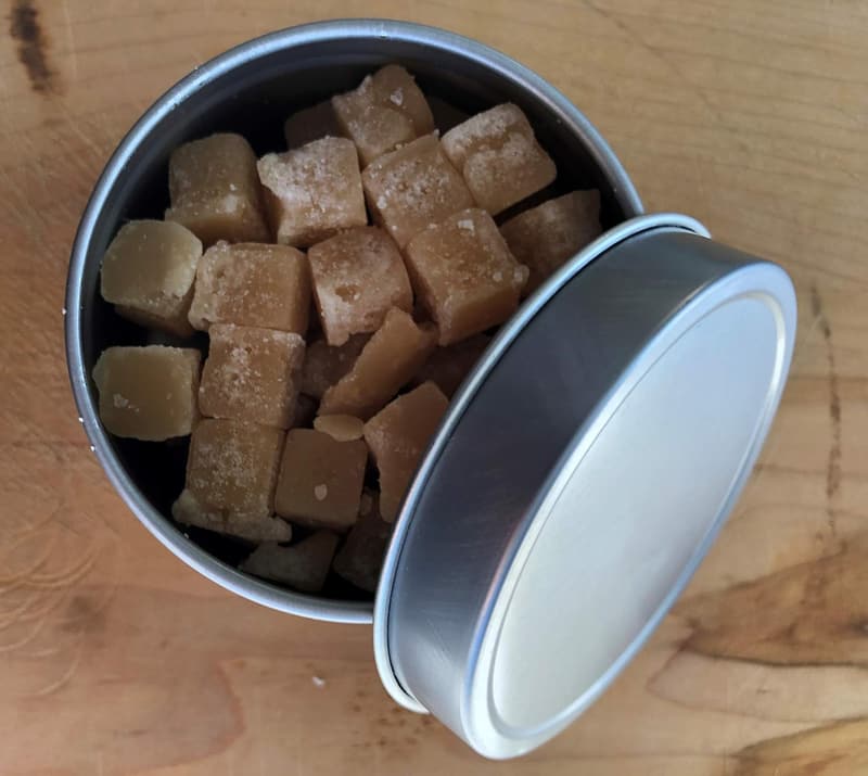 Maple Sugar Cubes - Natural Sweetener for Coffee & Tea