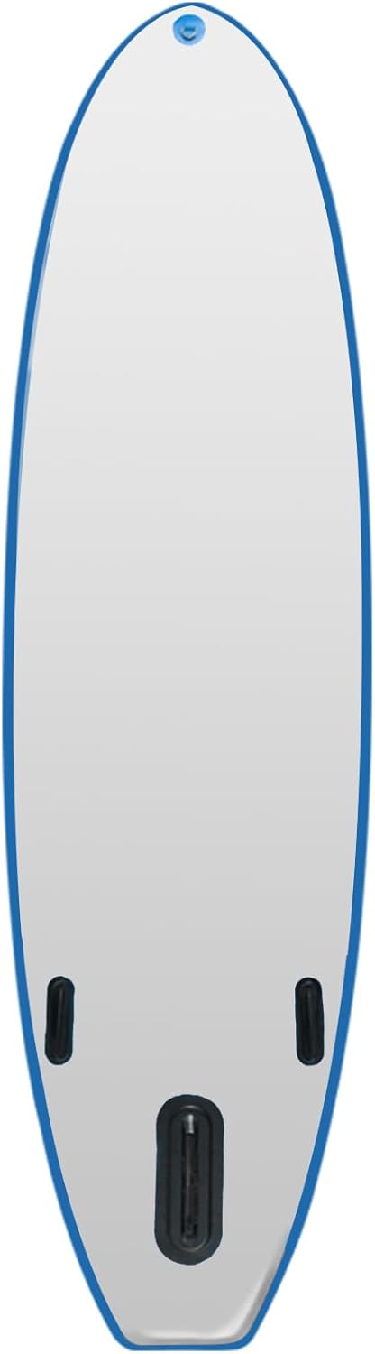 Blue Inflatable Standup Paddleboard with Adjustable Paddle