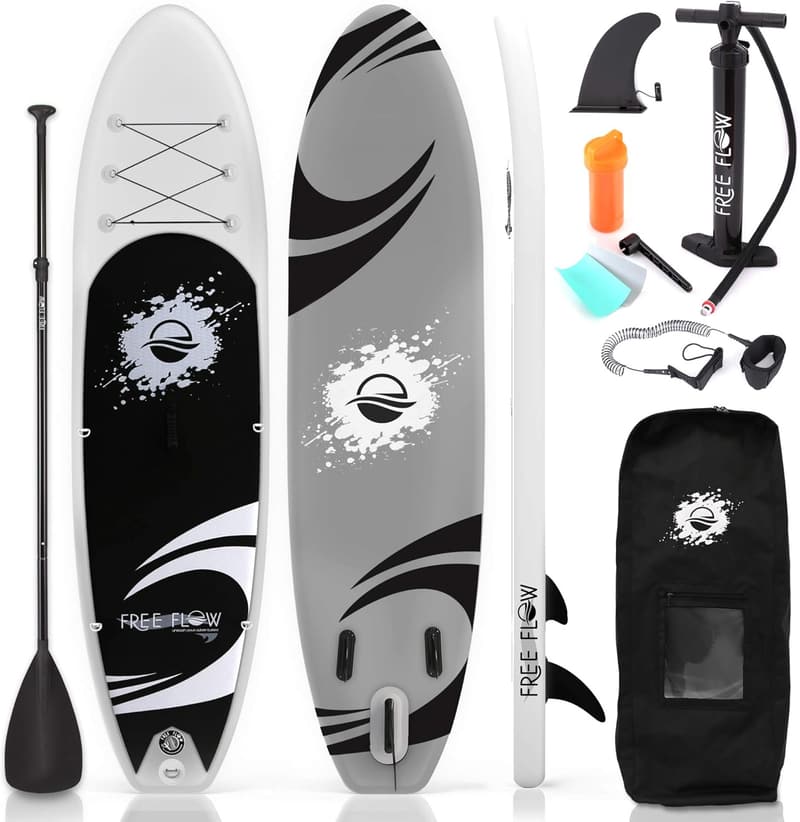Inflatable Stand Up Paddle Board with Non-Slip Deck Pad