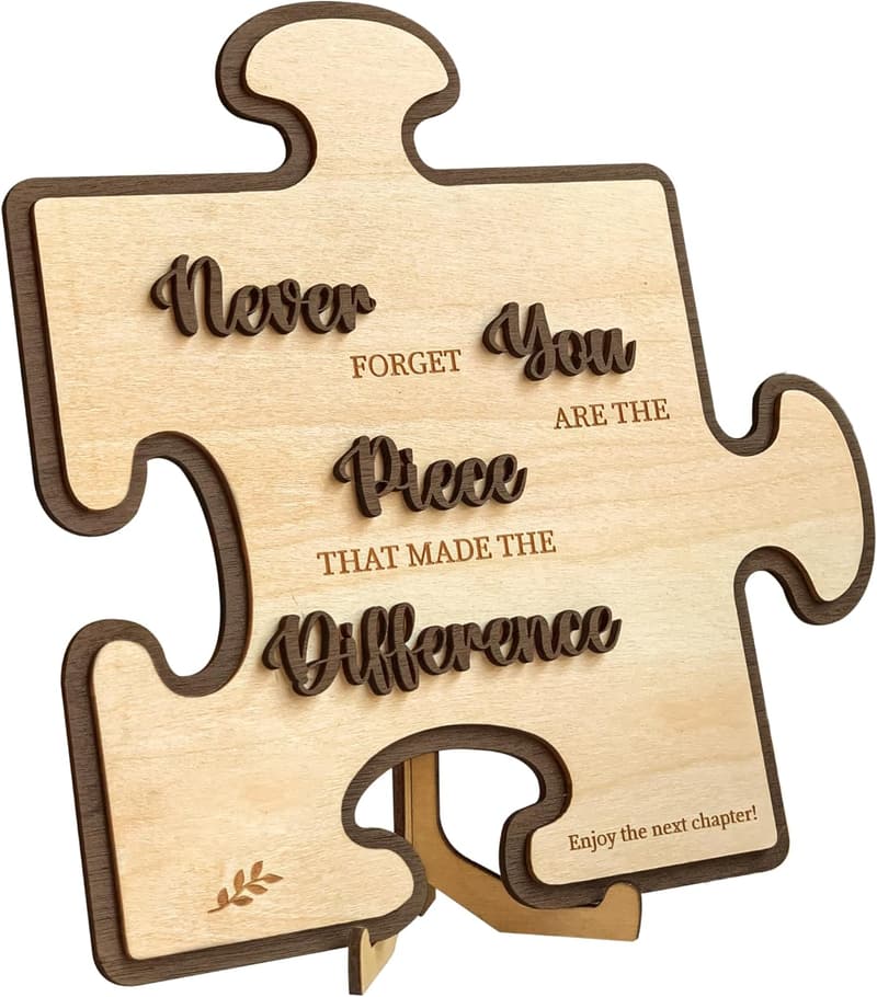 Farewell Gifts for Coworkers - Retirement Plaque & Goodbye Present