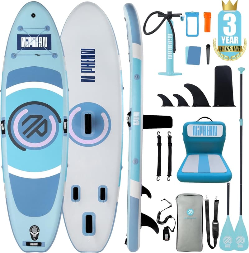 Lightweight Inflatable Paddle Board for Women - 400LBS Capacity