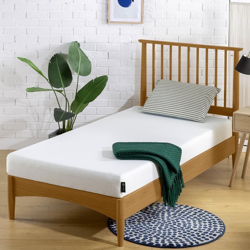 Twin Memory Foam Mattress for Bunk/Trundle/Day Beds