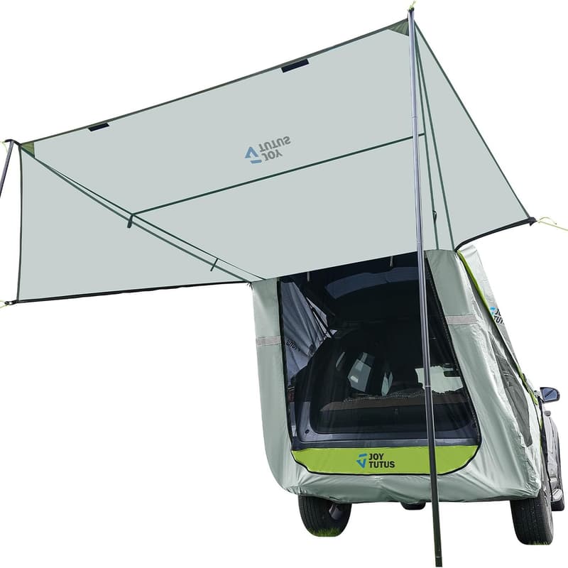 Water-Resistant SUV Tailgate Tent with Awning - Universal Fit
