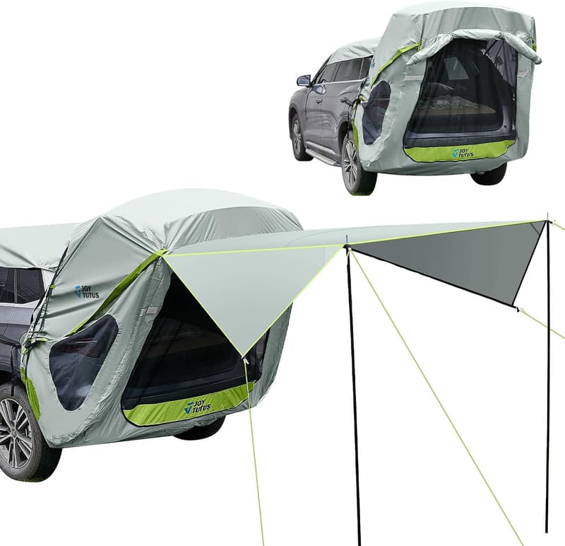 Water-Resistant SUV Tailgate Tent with Awning - Universal Fit