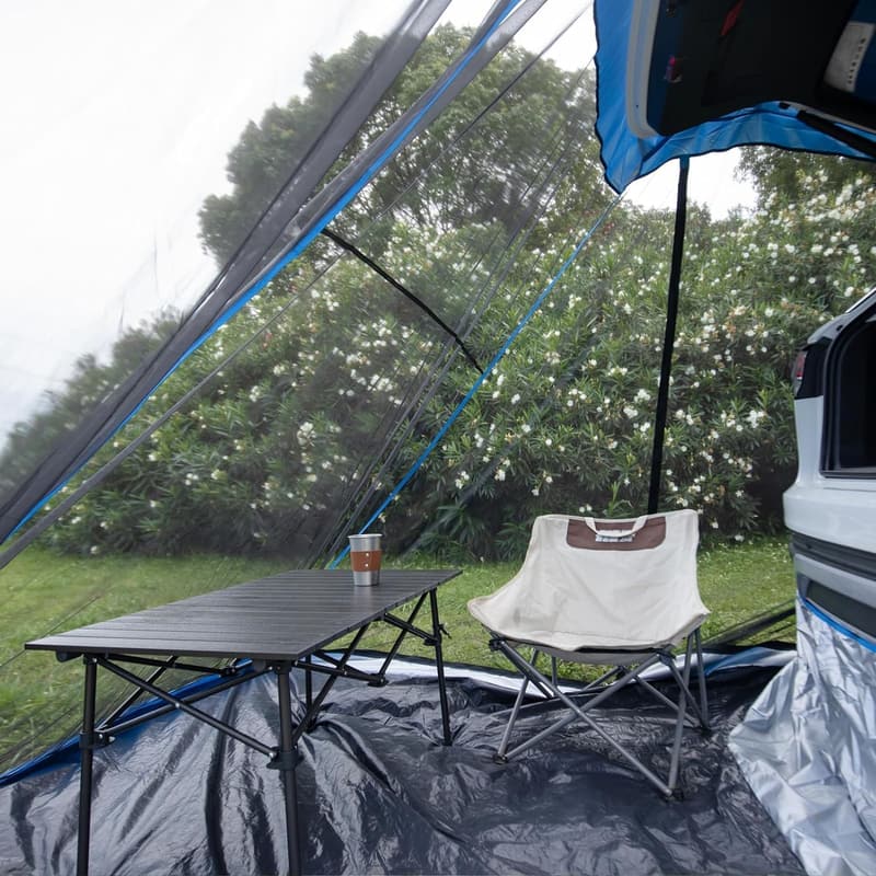 Lightweight 6' x 6.5' SUV Tailgate Tent for Camping