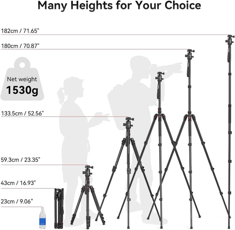 Foldable Aluminum Tripod/Monopod - 71