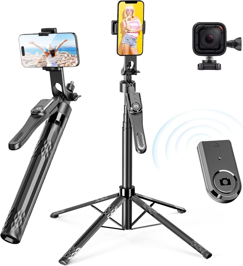 Mobile Photo Tripod with Remote for iPhone & Android