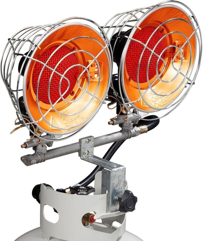 Avenger Infrared Double Burner Outdoor Heater, 30,000 BTU