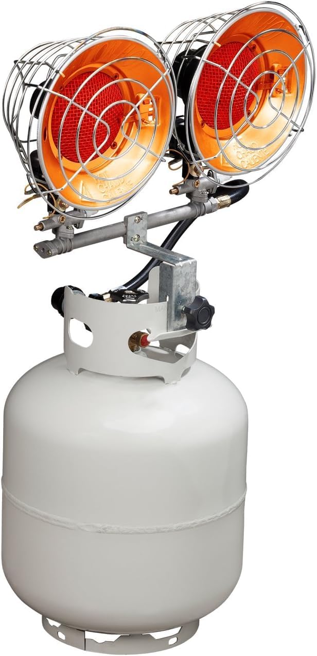 Avenger Infrared Double Burner Outdoor Heater, 30,000 BTU