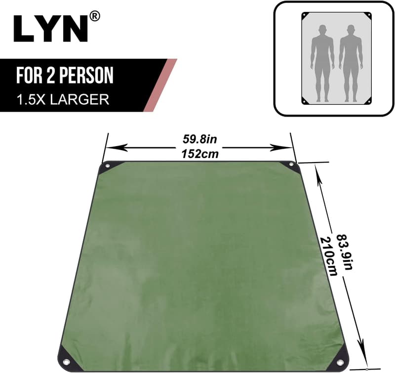 Waterproof Heavy-Duty Emergency Blanket for Camping & Hiking