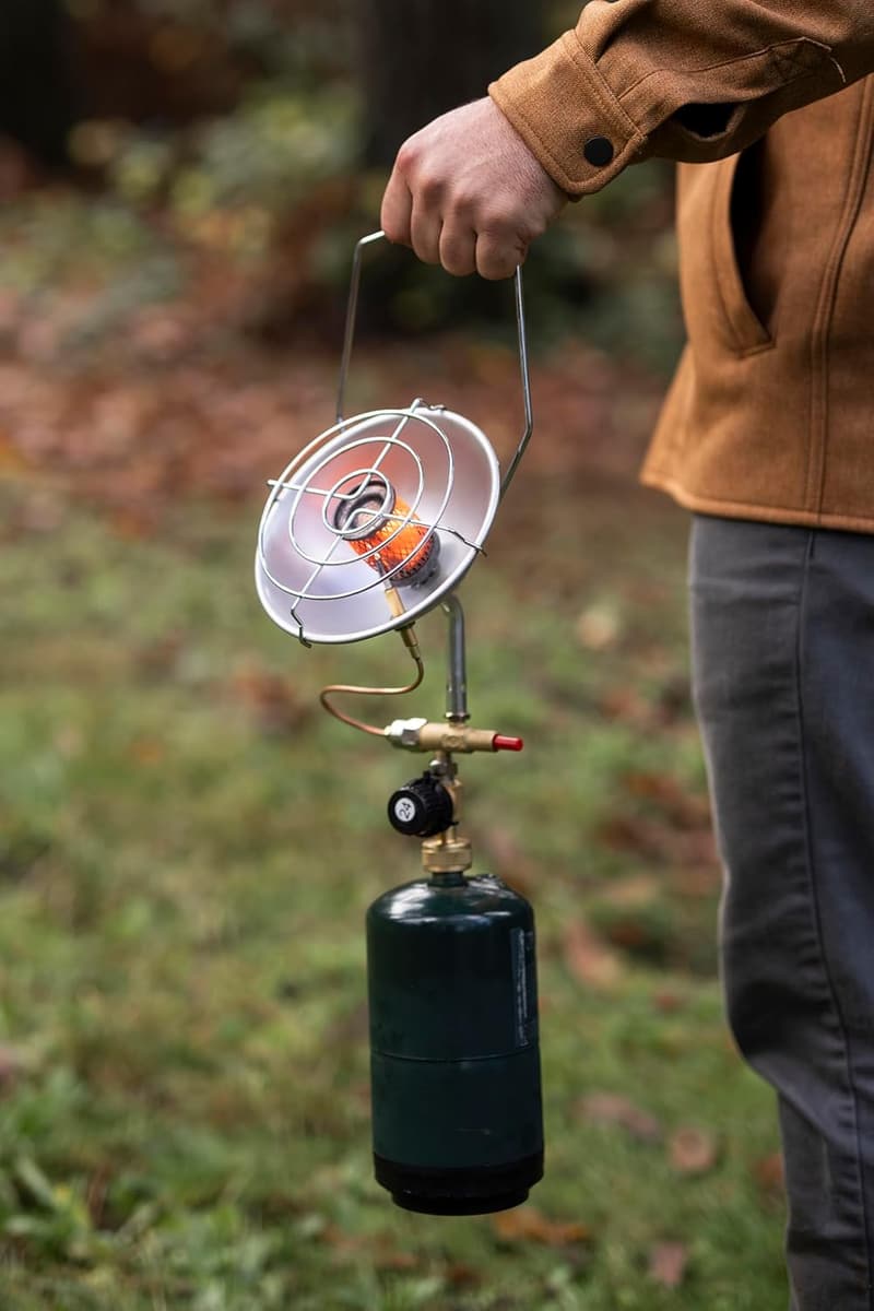Outdoor Portable Black Propane Radiant Heater