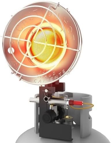 Portable 15,000 BTU Propane Heater for Camping & Outdoor Use