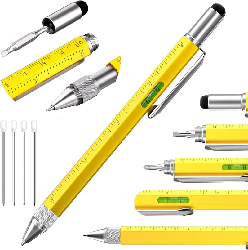 Personalized Tech Multi Pen for Men - Unique Gift for Dad