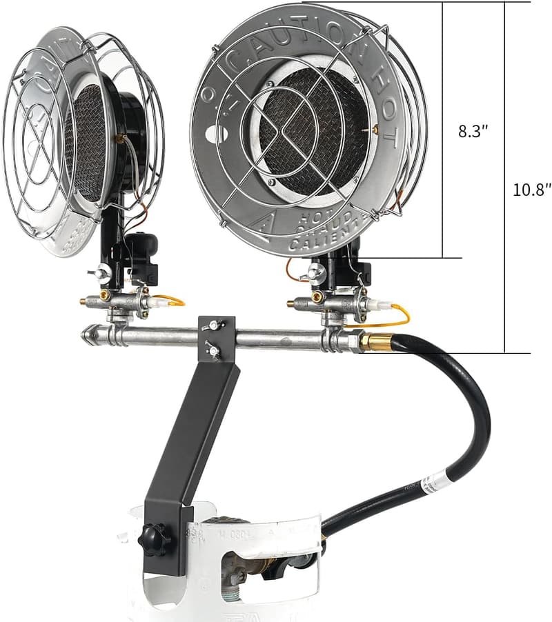 30,000 BTU Portable Propane Heater for Outdoor and Indoor Use